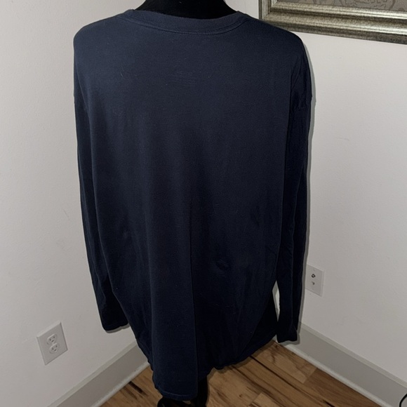 Houston Texans blue long sleeves crew neck T- shirt Sz 2XL - Picture 3 of 4